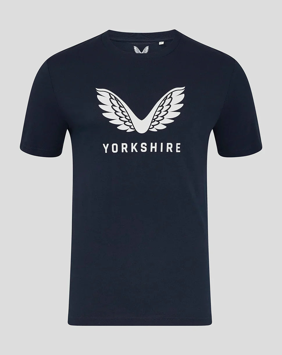 Mens Yorkshire Large Castore Logo Tee