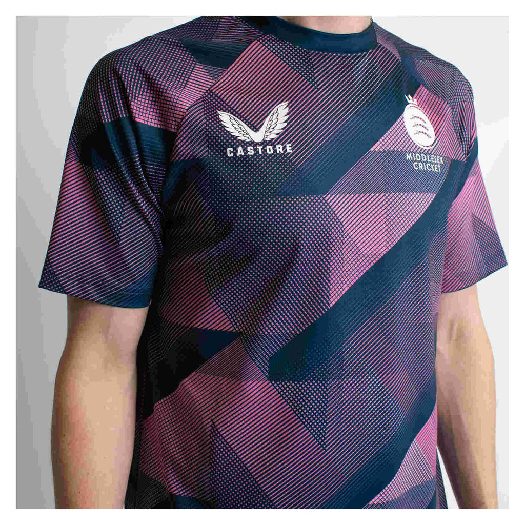 Middlesex-Cricket Castore Short Sleeve T20 Jersey