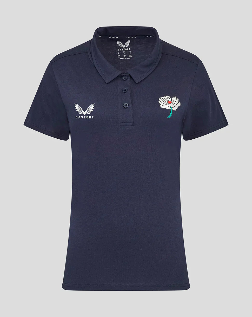 Womens Yorkshire Short Sleeve Cotton Leisure Polo
