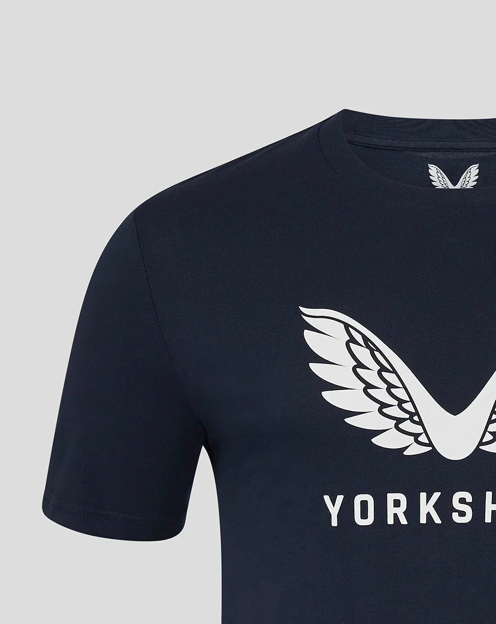 Mens Yorkshire Large Castore Logo Tee
