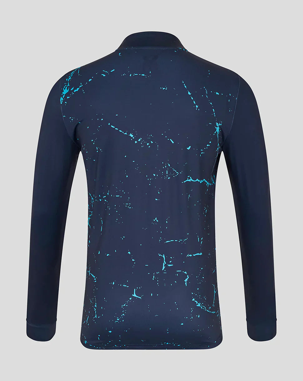 Mens Yorkshire Graphic Performance 1/4 Zip Top