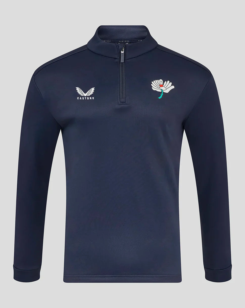 Mens Yorkshire Fleece Brushback 1/4 Zip