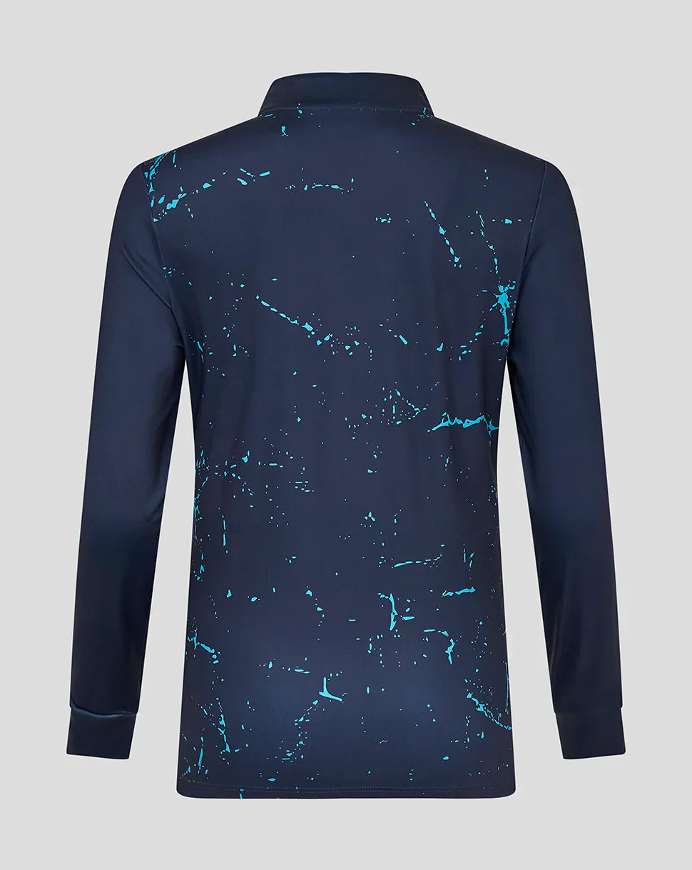 Womens Yorkshire Graphic Performance 1/4 Zip Top