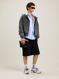 Back Curved Logo Track Shorts