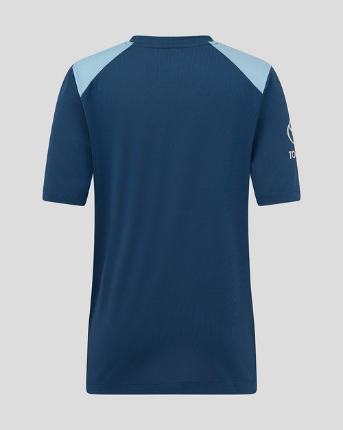 Junior 26/27 Training Short Sleeve T-Shirt - Blue