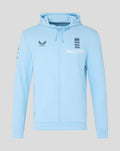 Mens 26/27 Travel Flex Full Zip Hoodie - Airy Blue