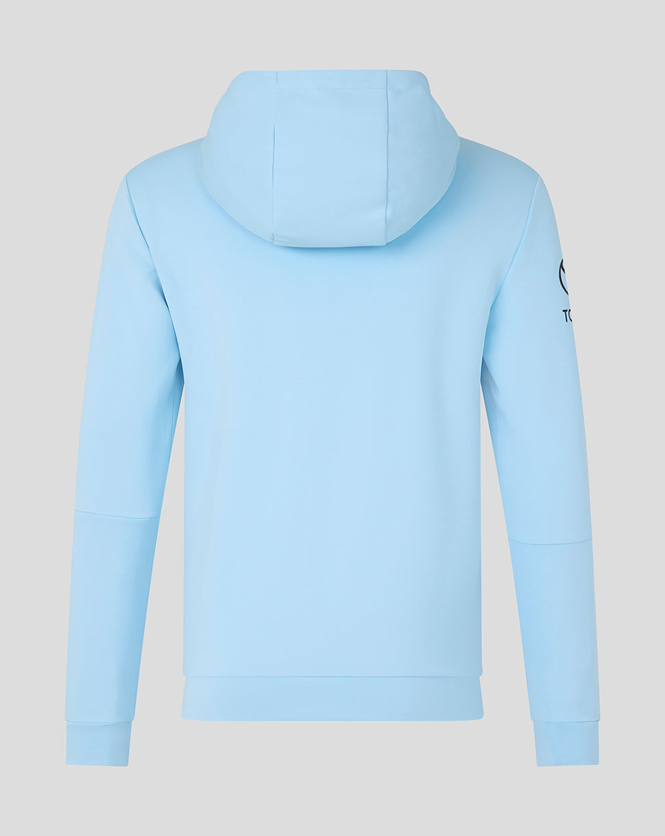 Mens 26/27 Travel Flex Full Zip Hoodie - Airy Blue
