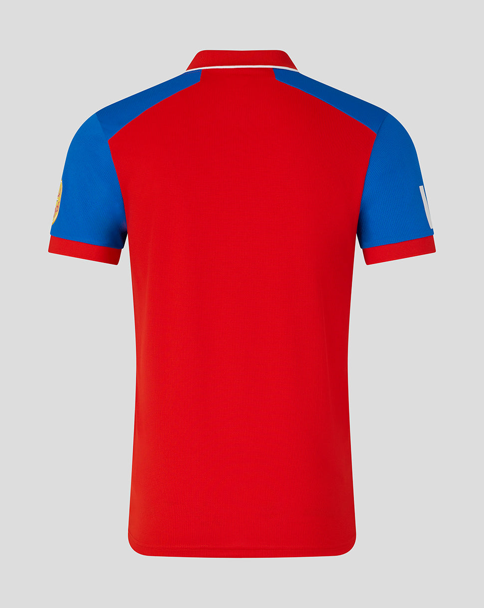 Mens 26/27 T20 Short Sleeve Shirt - Red