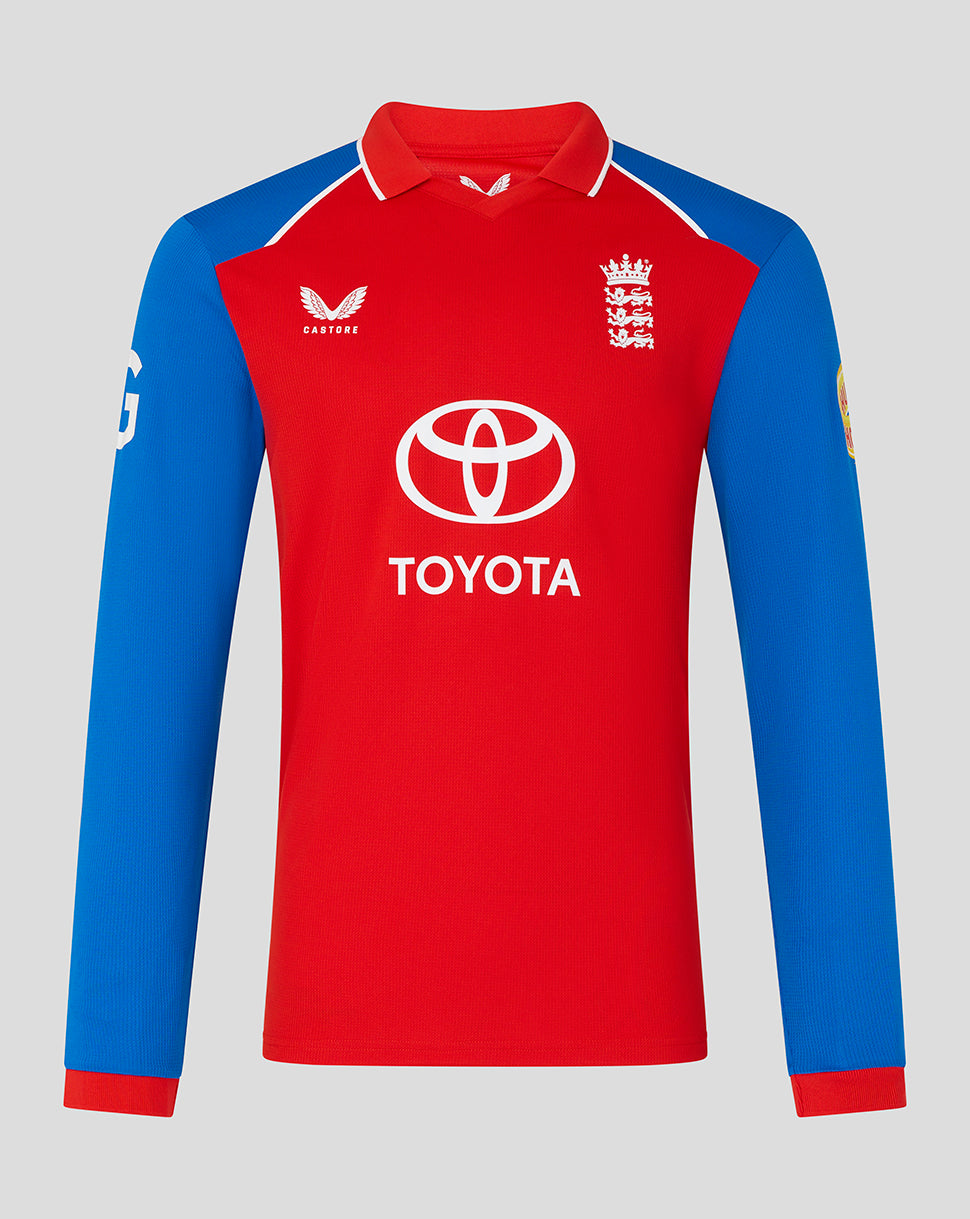 Mens 26/27 T20 Long Sleeve Shirt - Red