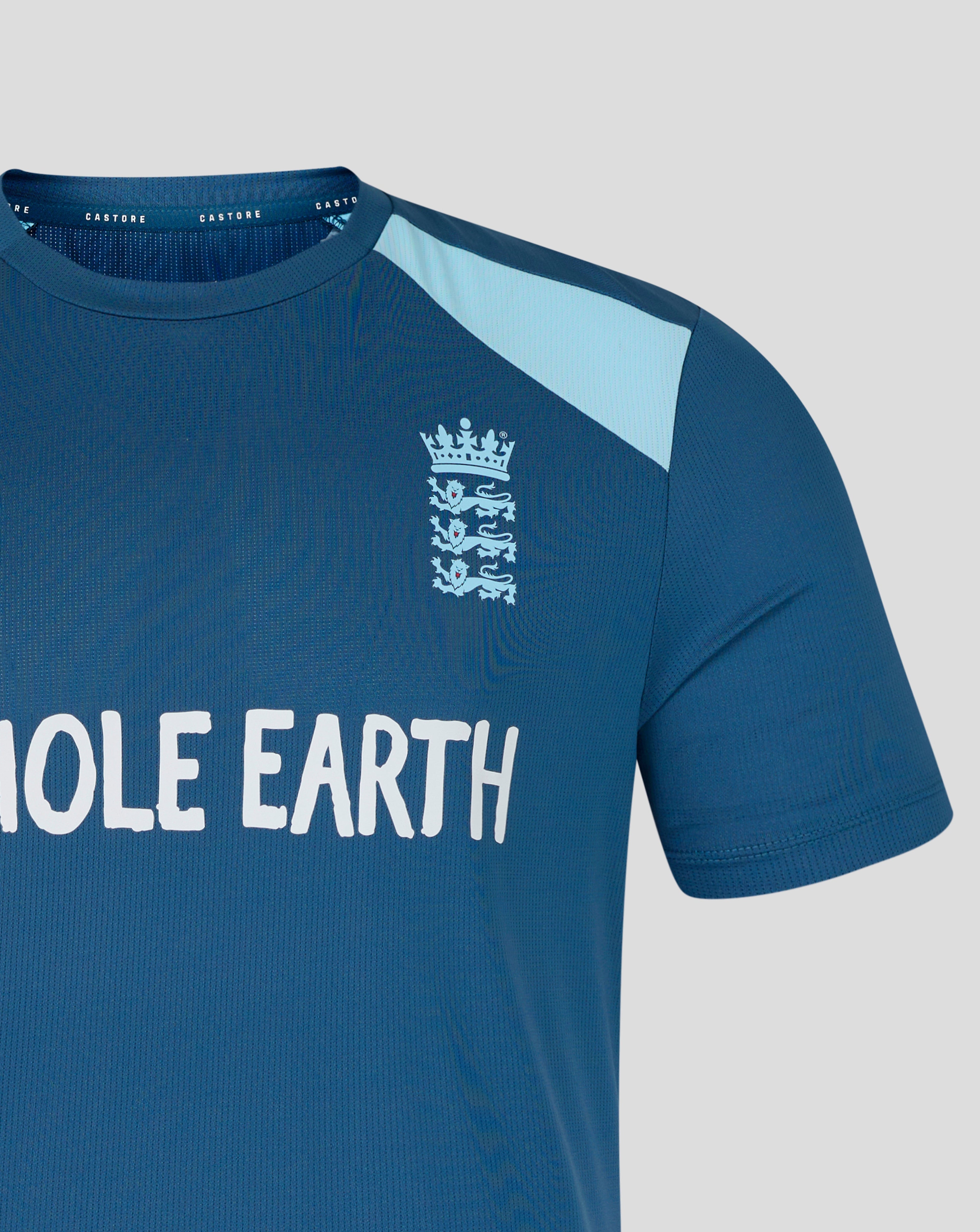 Mens 26/27 Training Short Sleeve T-Shirt - Blue