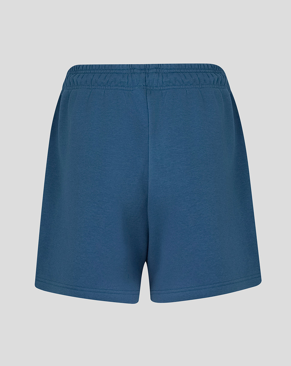 Womens 26/27 Travel Adapt Fleece Shorts - Ensign Blue