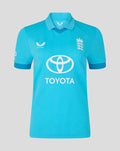 Womens 26/27 ODI Replica Short Sleeve Shirt - Blue
