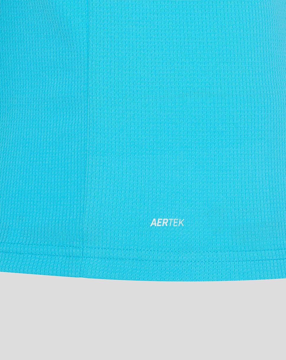 Womens 26/27 ODI Replica Short Sleeve Shirt - Blue