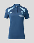 Womens 26/27 Training Poly Polo - Blue