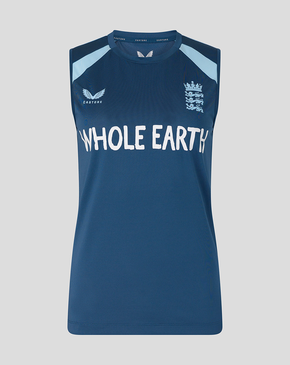 Womens 26/27 Training Sleeveless T-Shirt - Blue