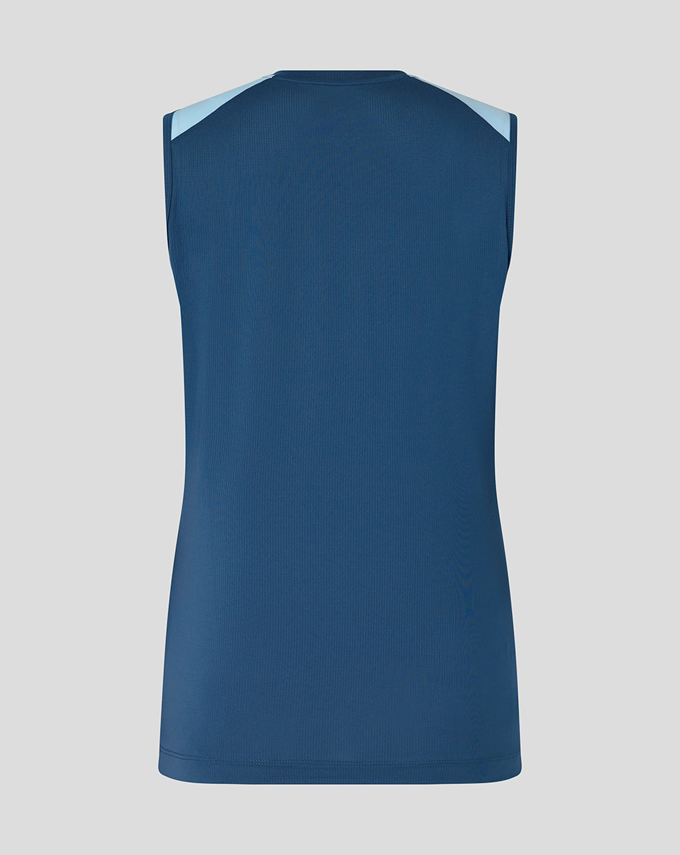 Womens 26/27 Training Sleeveless T-Shirt - Blue